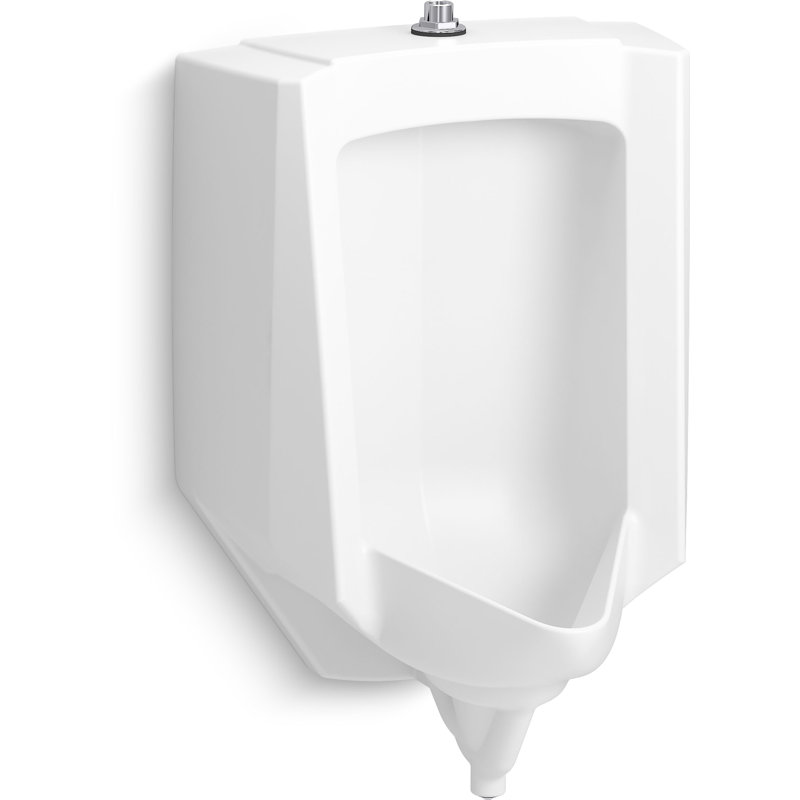Kohler Stanwell Blowout 0.5 to 1.0 GPF Urinal with Top Spud Wayfair